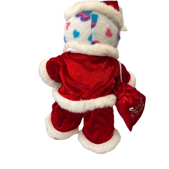 Build A Bear Workshop Outfit Santa Claus Velour Christmas Teddy Dress Up Clothes - Picture 5 of 10